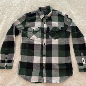Big Boys Vans Flannel - size Large